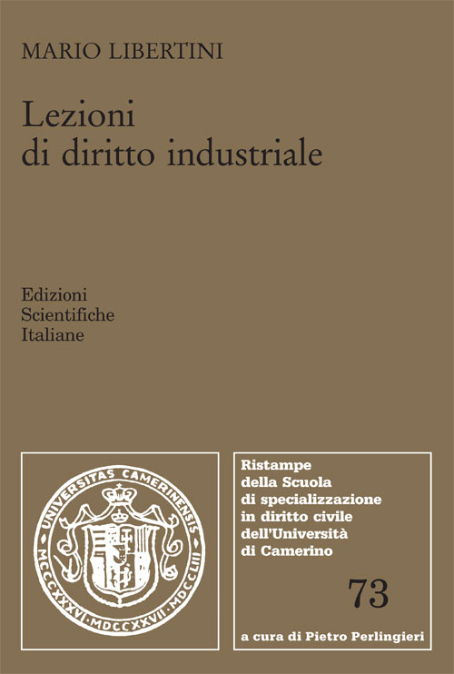 Lezioni di diritto industriale