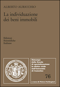 La individuazione dei beni immobili