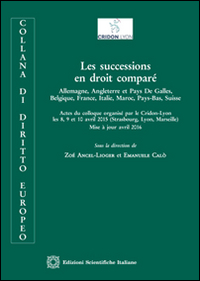 Les successions en droit comparé