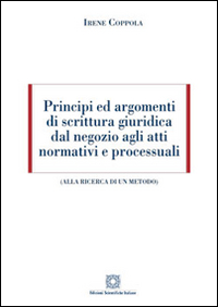 Principi ed argomenti di scrittura giuridica dal negozio agli atti normativi e processuali