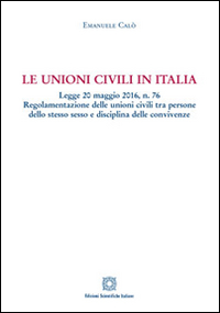 Le unioni civili in Italia