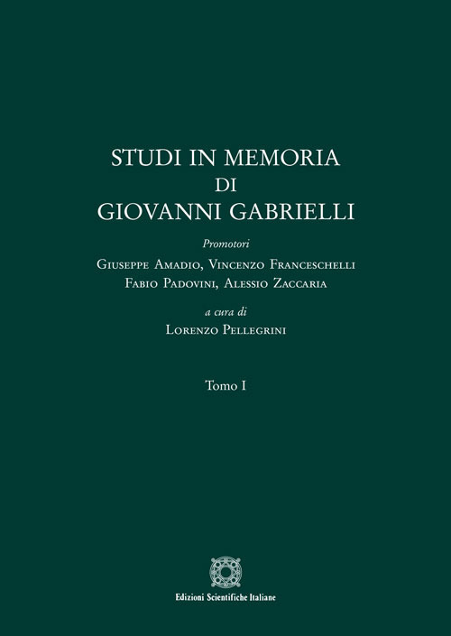 Studi in memoria di Giovanni Gabrielli