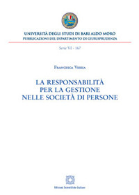 La responsabilità per la gestione nelle società di persone