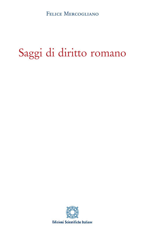 Saggi di diritto romano