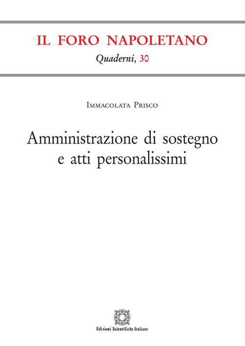 Amministrazione di sostegno e atti personalissimi