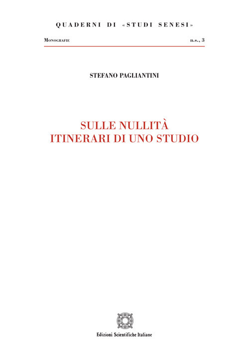 Sulle nullità itinerari di uno studio