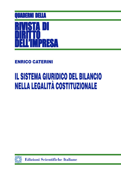 Il sistema giuridico del bilancio nella legalità costituzionale