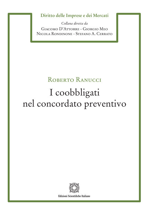 I coobbligati nel concordato preventivo