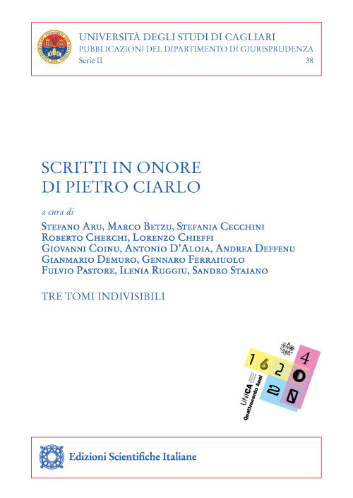 Scritti in onore di Pietro Ciarlo