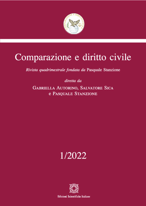 Comparazione e diritto civile (2022). Vol. 1