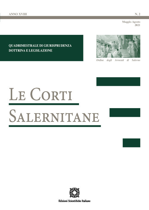 Le corti salernitane (2021). Vol. 2