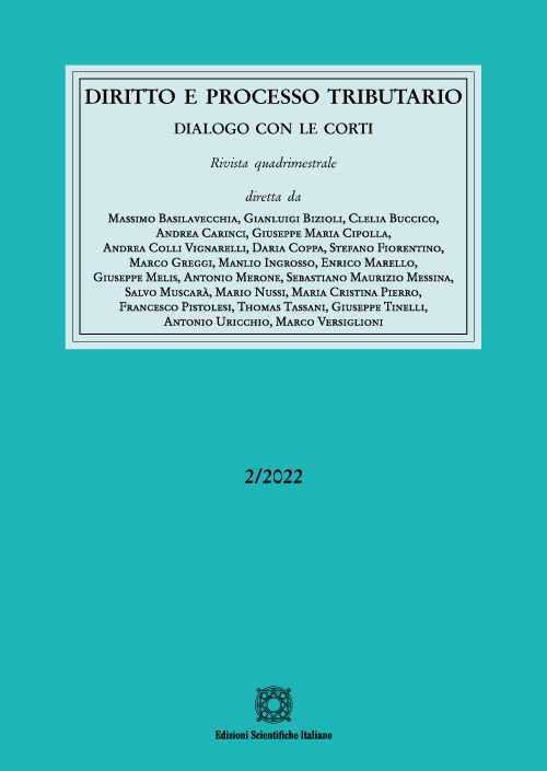 Diritto e processo tributario (2022). Vol. 2