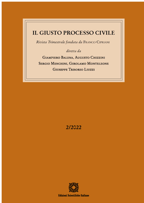 Il giusto processo civile (2022). Vol. 2