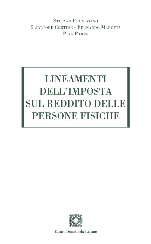 Lineamenti dell'imposta sul reddito delle persone fisiche