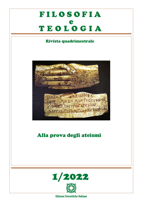 Filosofia e teologia. Rivista quadrimestrale (2022). Vol. 1: Alla prova degli ateismi