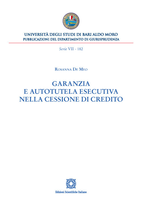 Garanzia e autotutela esecutiva nella cessione di credito