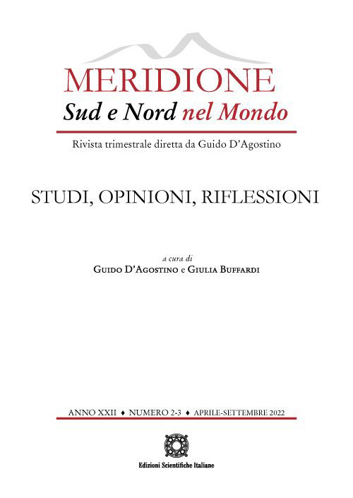 Meridione (2022). Vol. 2-3: Studi, opinioni, riflessioni