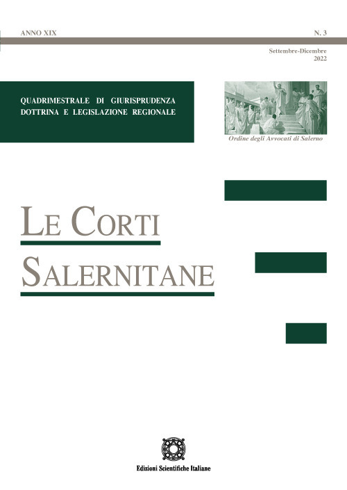 Le corti salernitane (2022). Vol. 3