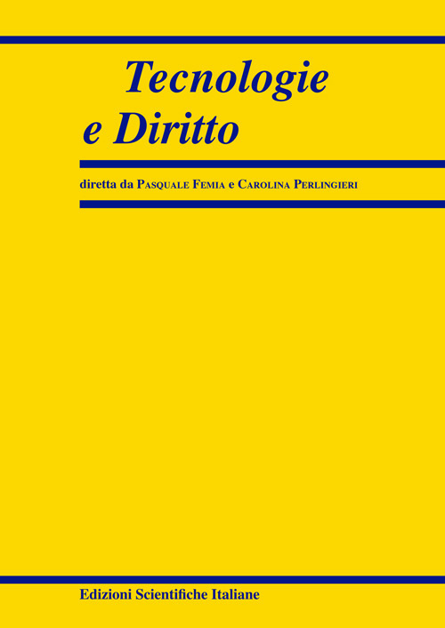 Tecnologie e diritto (2024). Vol. 1