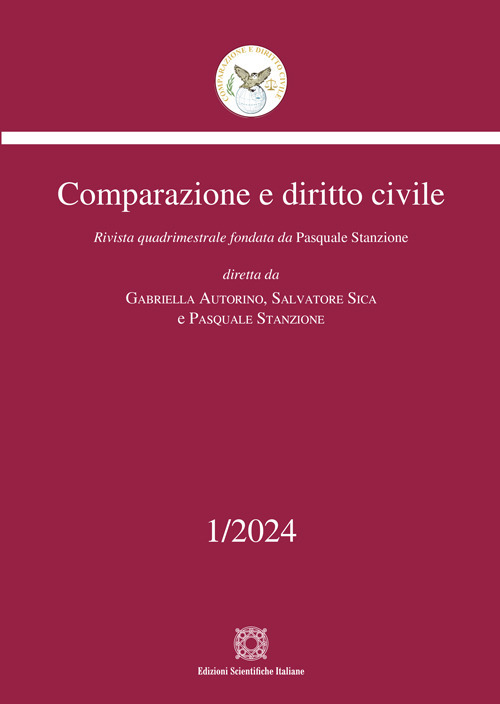 Comparazione e diritto civile (2024). Vol. 1