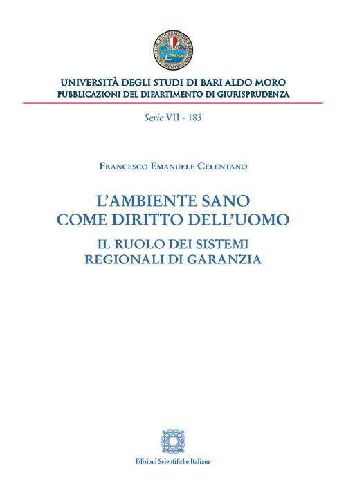 L'ambiente sano come diritto dell'uomo