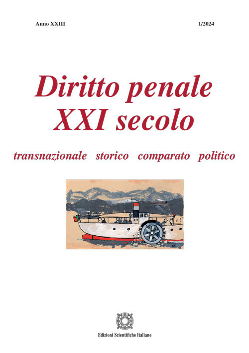 Diritto penale XXI secolo (2024). Vol. 1