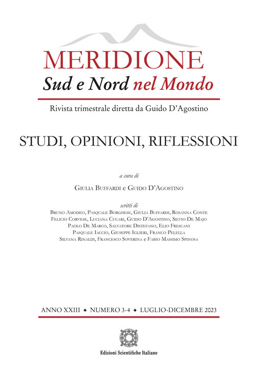 Meridione (2023). Vol. 3-4