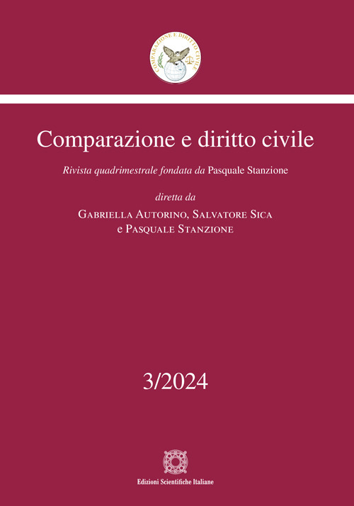 Comparazione e diritto civile (2024). Vol. 3