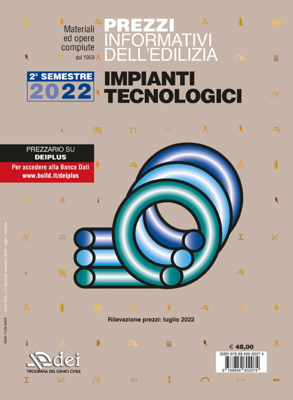 Prezzi informativi dell'edilizia. Impianti tecnologici. II semestre 2022. Materiali ed opere compiute