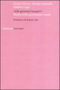 Chi governa l'acqua? Studio sulla governance locale