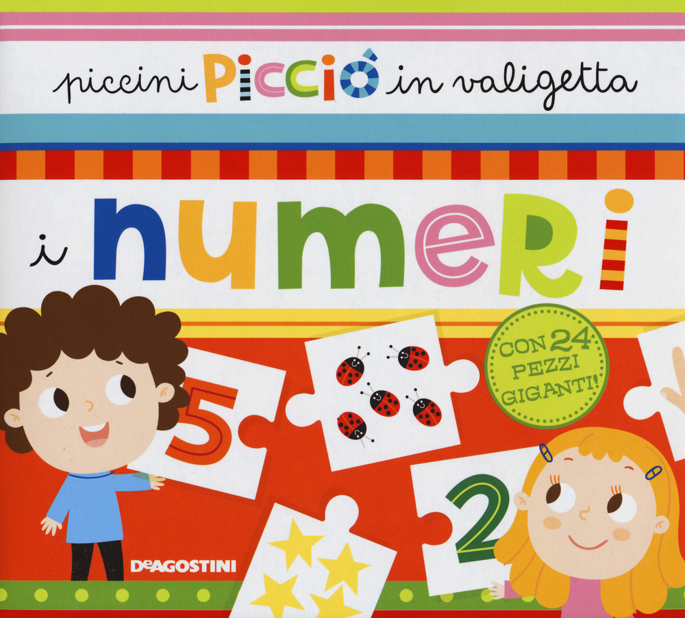 I numeri. Piccini Picciò in valigetta. Ediz. a colori. Con puzzle