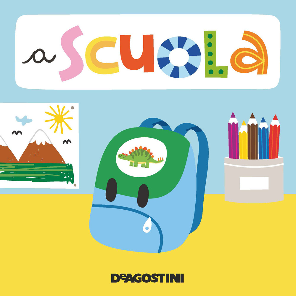 A scuola. Libro puzzle. Ediz. a colori