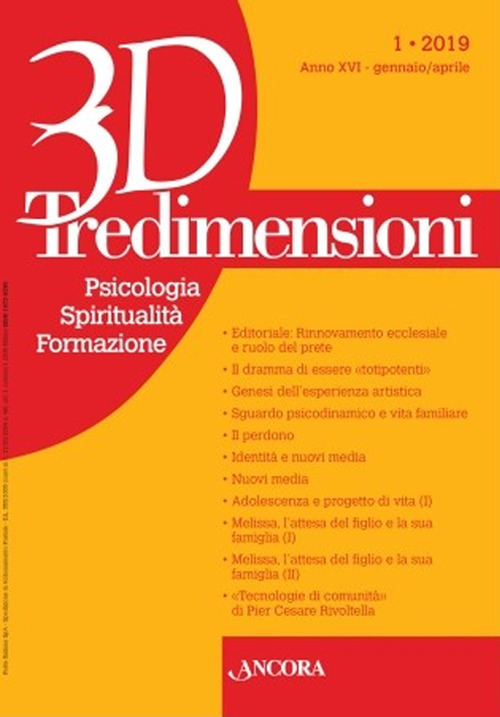 Tredimensioni. Psicologia, spiritualità, formazione (2019). Vol. 1