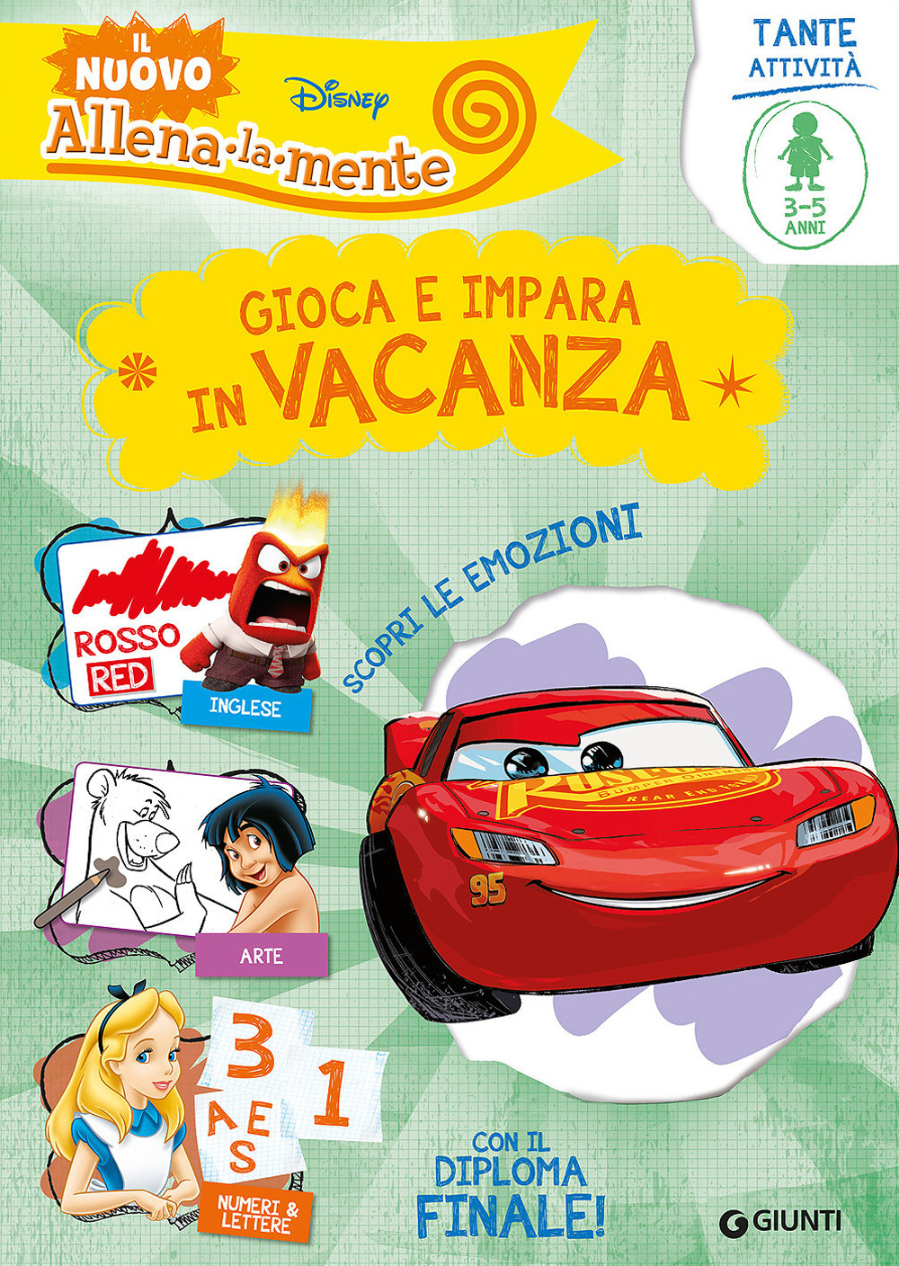 Gioca e impara in vacanza. Scopri le emozioni. Tante attività. Con il diploma finale!