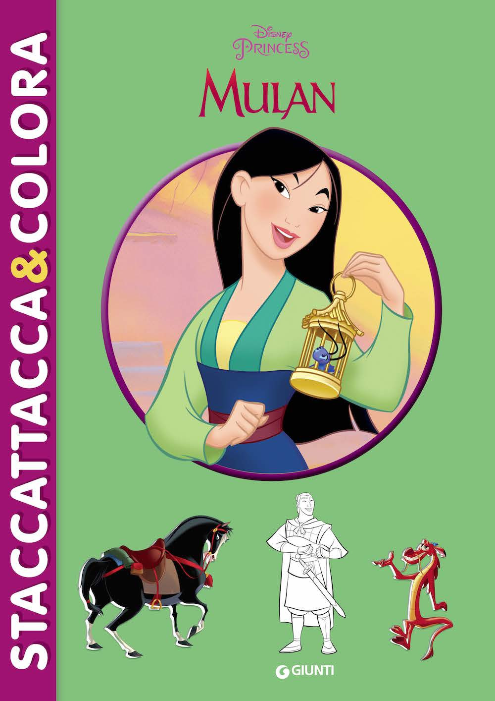 Mulan. Staccattacca & colora. Con adesivi