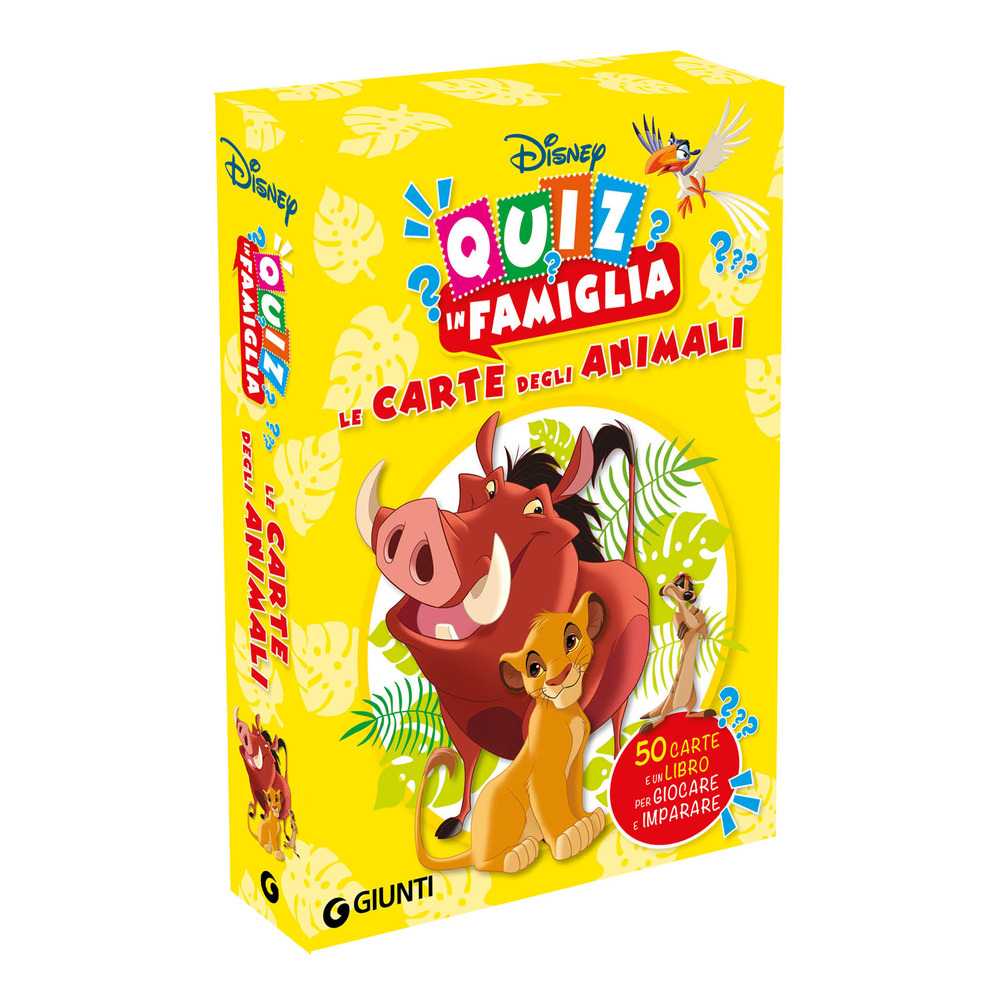 Le carte degli animali. Quiz in famiglia. Ediz. a colori. Con 50 Carte