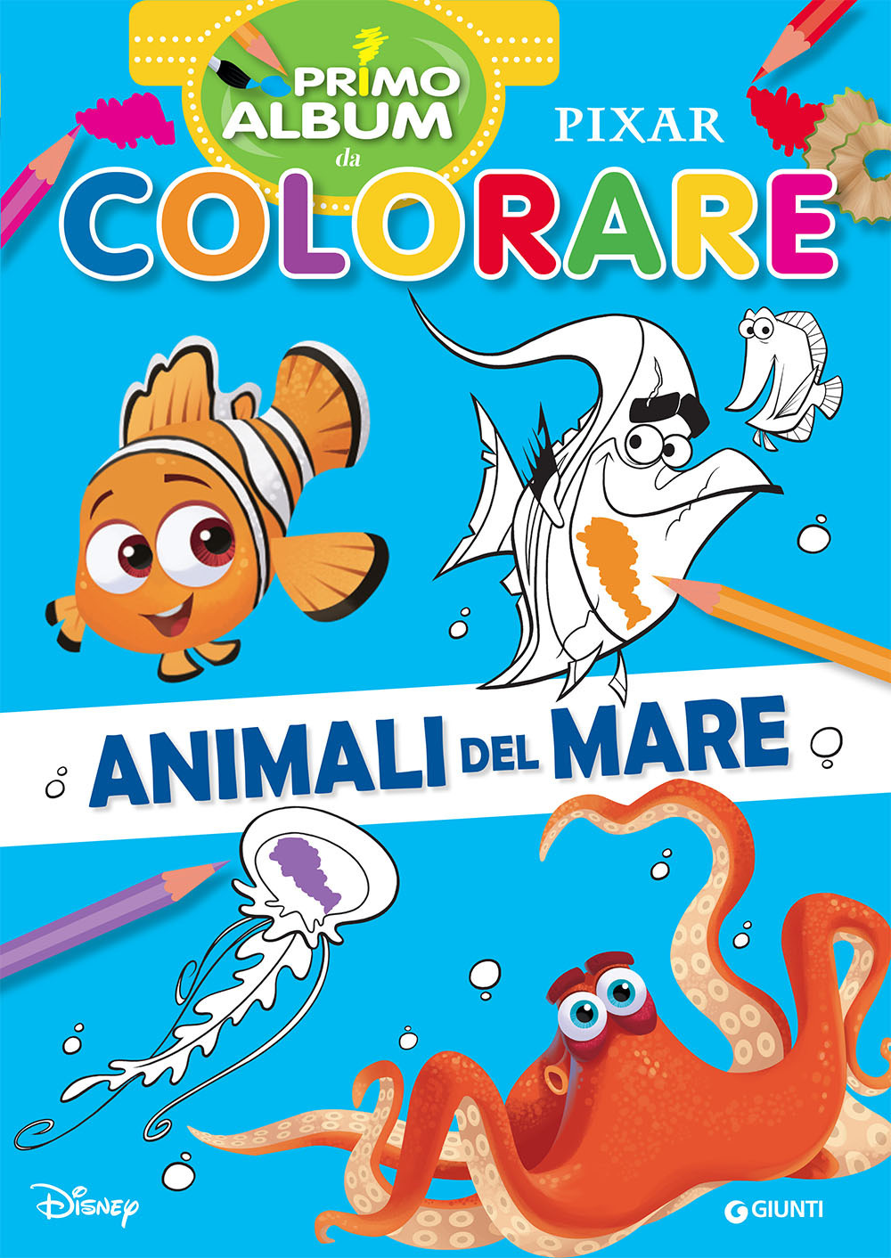 Animali del mare. Pixar. Primo album da colorare. Ediz. a colori