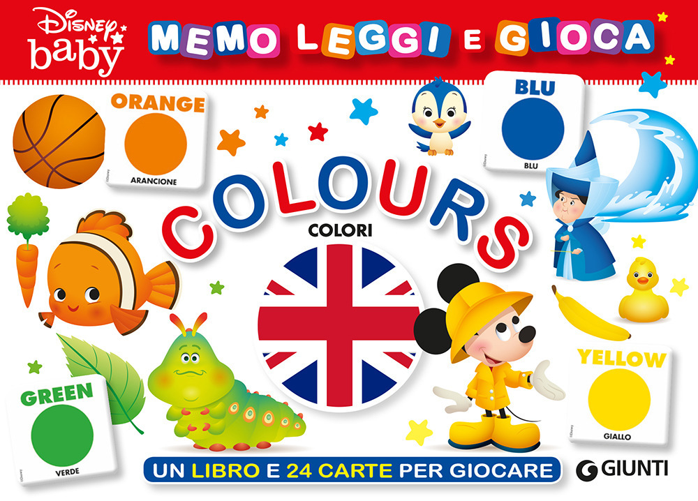 Colours. Memo leggi e gioca. Ediz. a colori. Con 24 Carte