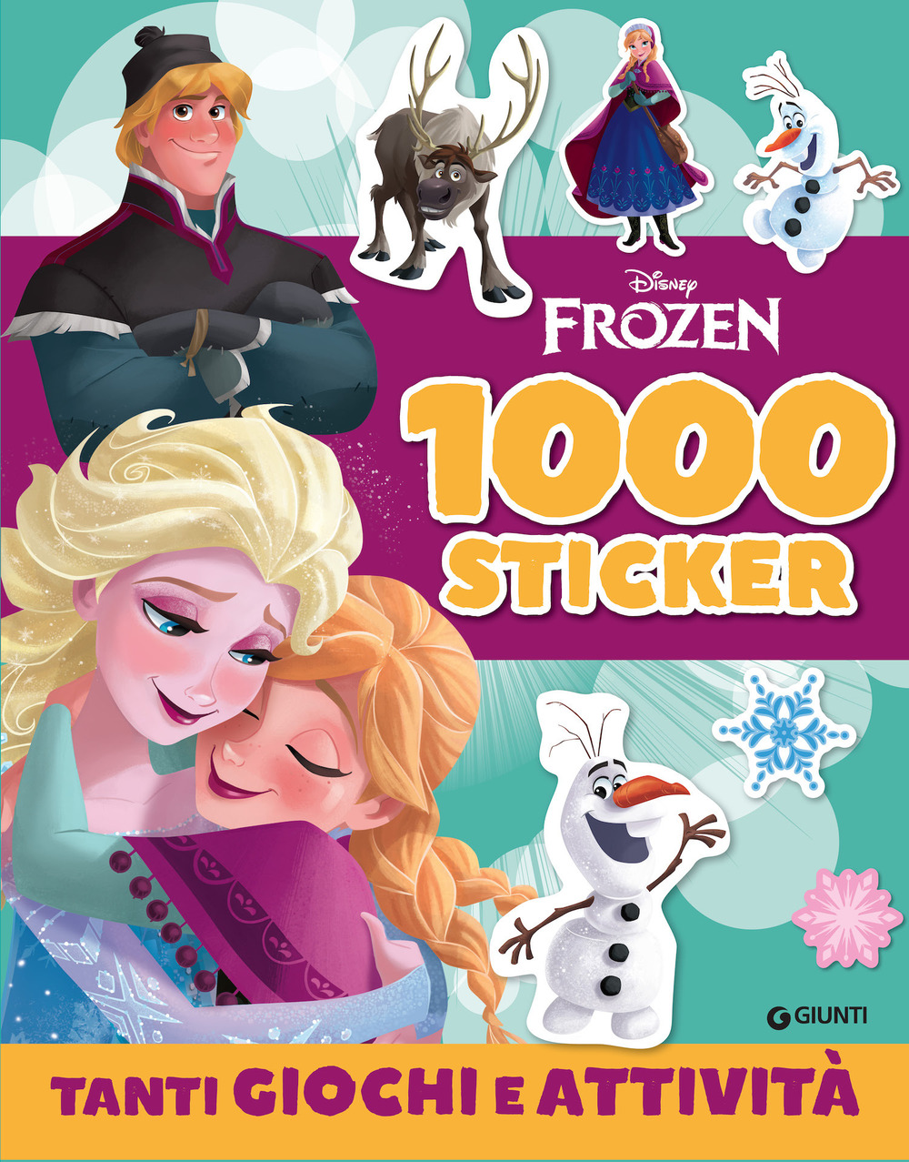 Frozen. 1000 stickers. Tanti giochi e attività. Con adesivi. Ediz. a colori