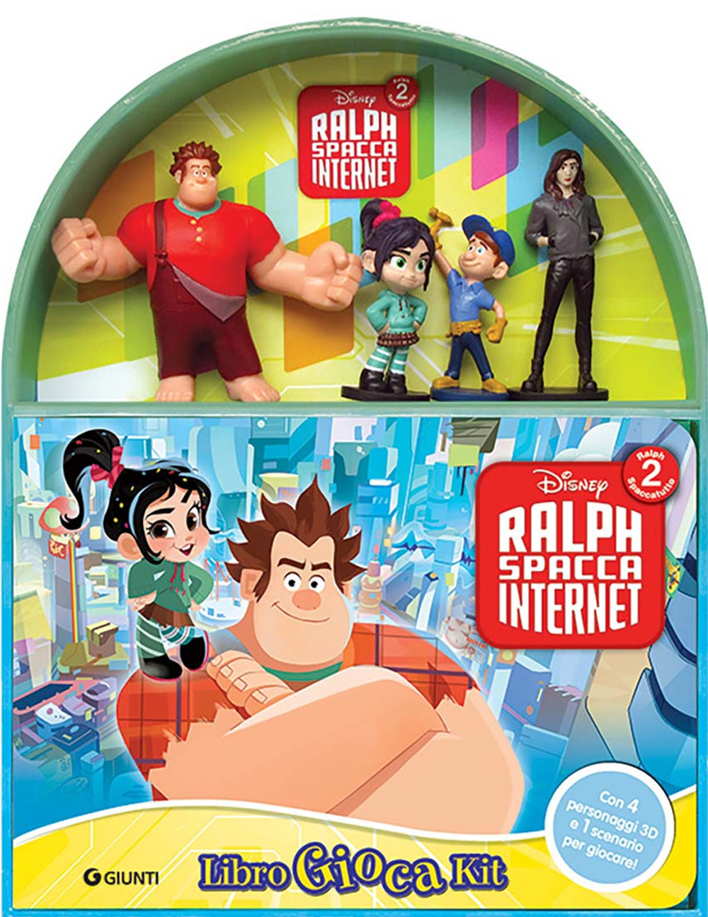 Ralph Spacca Internet. Libro gioca kit. Ediz. a colori. Con 4 personaggi 3D