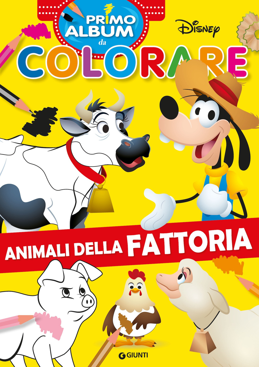 Animali fattoria. Primo album da colorare. Ediz. illustrata