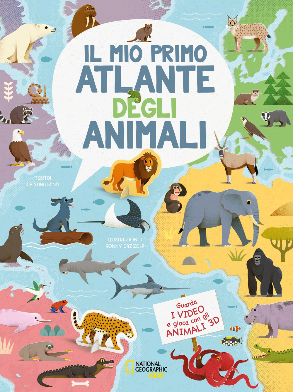 Il mio primo atlante degli animali. Ediz. a colori. Con QR Code