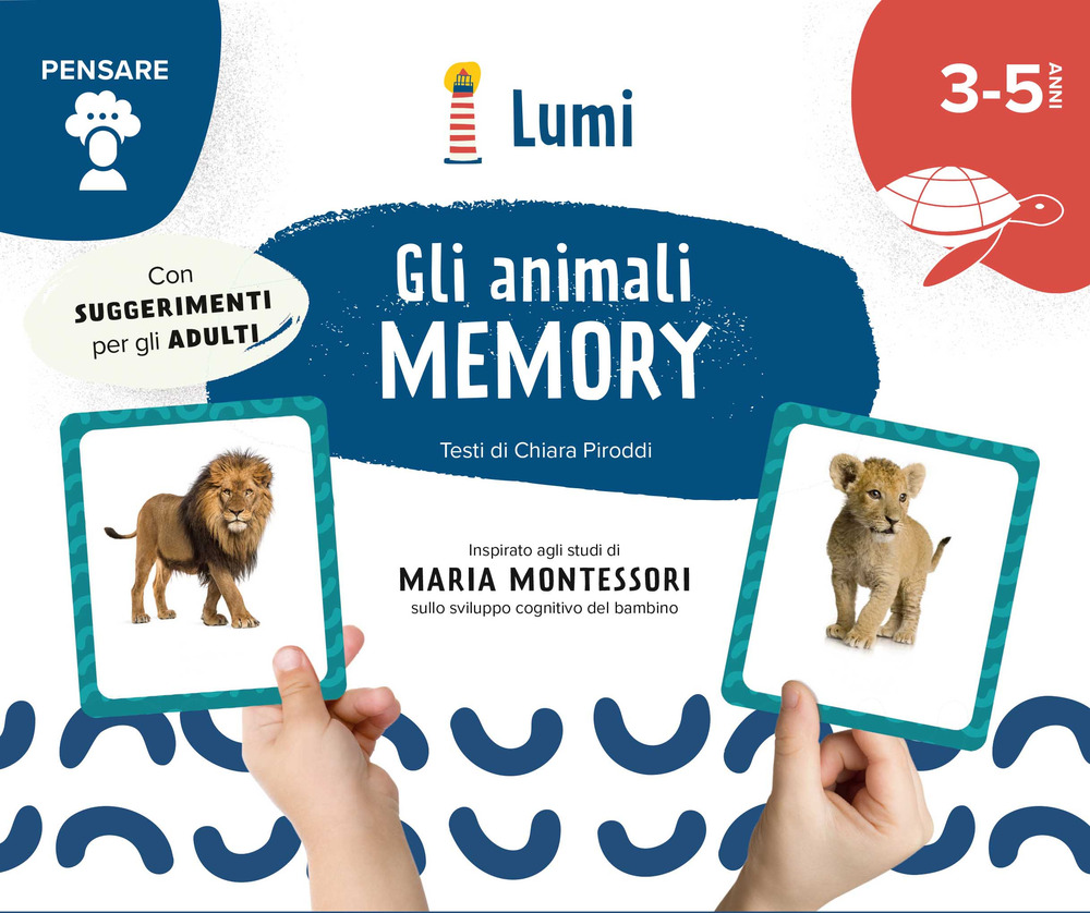 Gli animali memory (Pensare). Ediz. a colori. Con 40 tessere