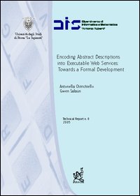 Encoding abstract description into executable web services: towards a formal development