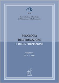 Psicologia dell'educazione e della formazione (2007). Vol. 1