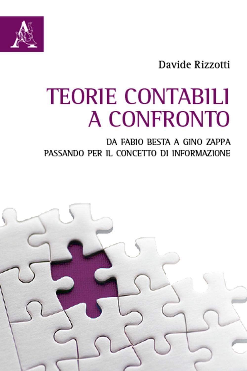 Teorie contabili a confronto. Da Fabio Besta a Gino Zappa passando per il concetto di informazione