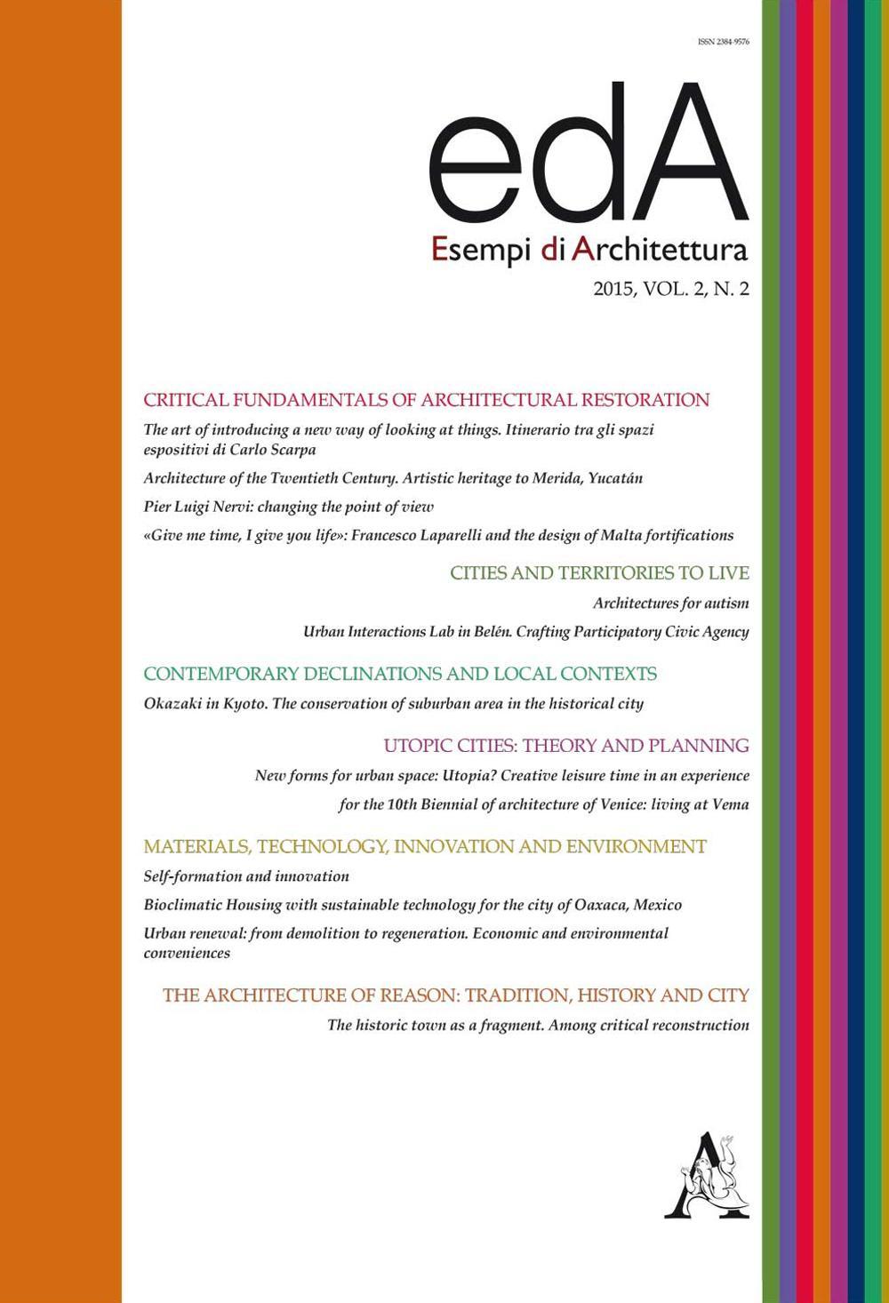 Esempi di architettura. International journal of architecture and engineering  (2015). Ediz. bilingue. Vol. 2