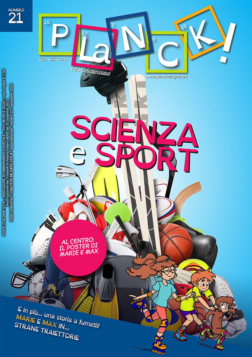 PLaNCK! (2020). Vol. 21: Scienza e sport. Ediz. italiana e inglese