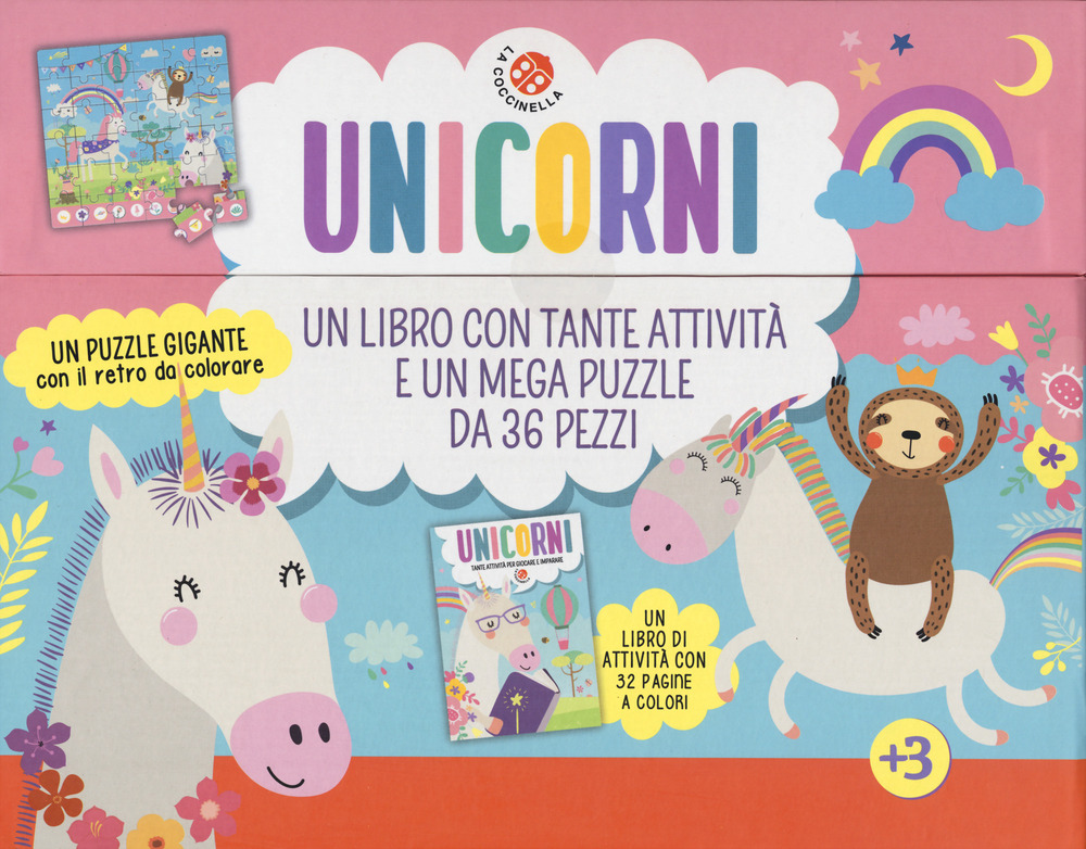 Unicorni. Ediz. a colori. Con puzzle