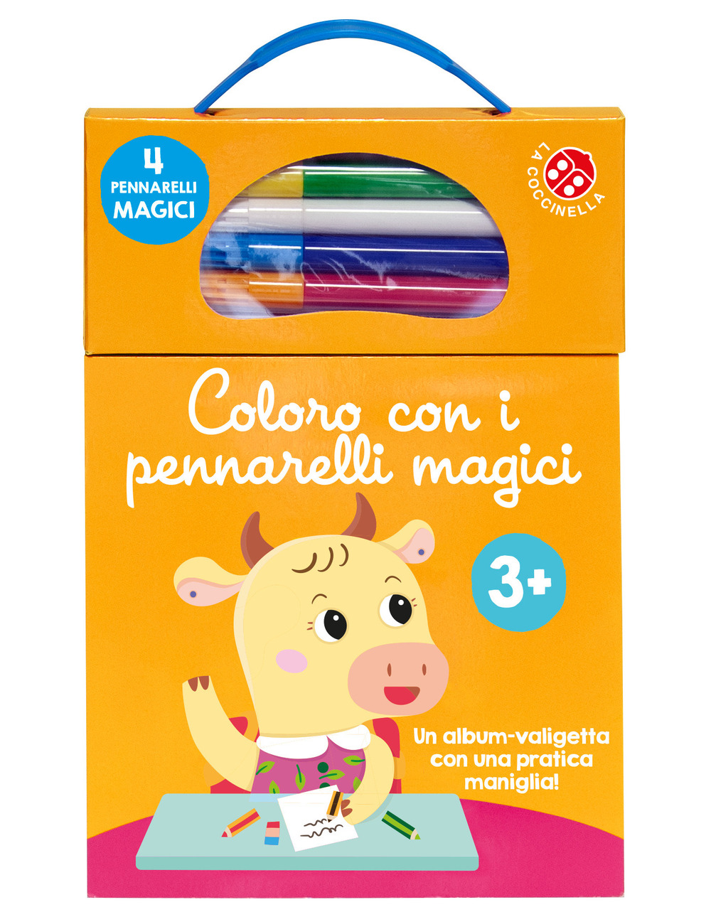 Coloro con i pennarelli magici 3+. Ediz. illustrata. Con pennarelli